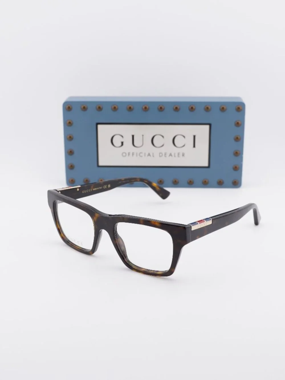Gucci GG1889O 002 Square Eyeglasses 51mm - Havana